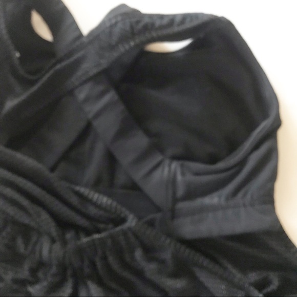 Lululemon Stash It Tank Black & Gold - Picture 15 of 16